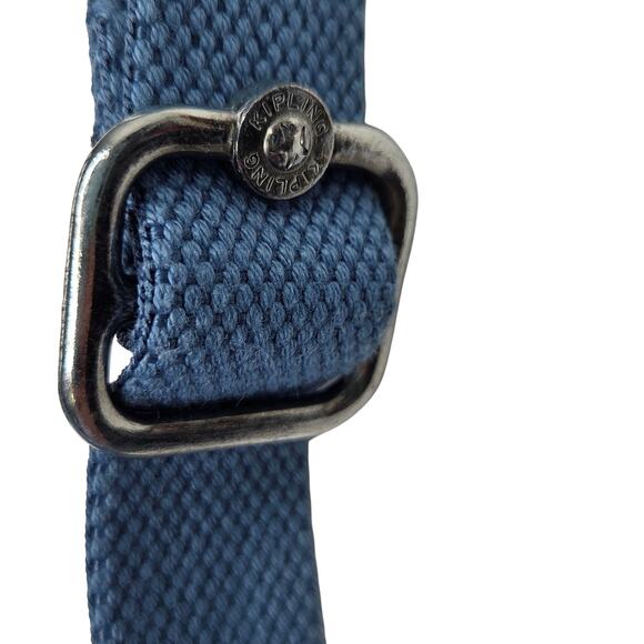 Kipling Sabian Crossbody Mini Bag Blue Water Resistant Lightweight Travel - Picture 5 of 12